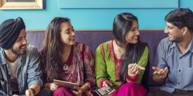 güzel Hint arkadaş birlikte