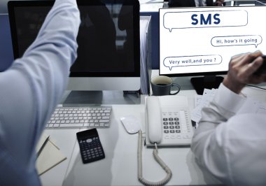 çalışan iş adamları 