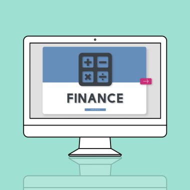 Tasarım şablonu ile finans