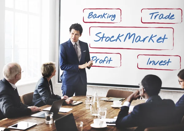 Business people at meeting — Stock Photo, Image