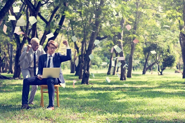 Two business people — Stock Photo, Image