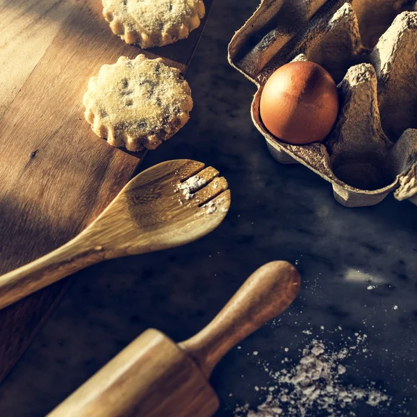 Sütőipari berendezés és a főzés előkészítése — Stock Fotó