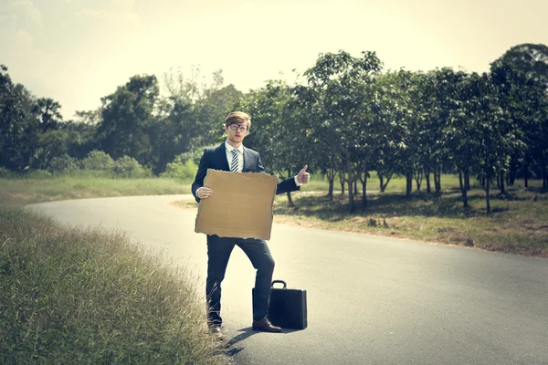 Hombre de negocios adulto joven — Foto de Stock