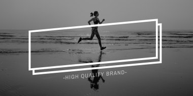 Sportif kadın çalışan 