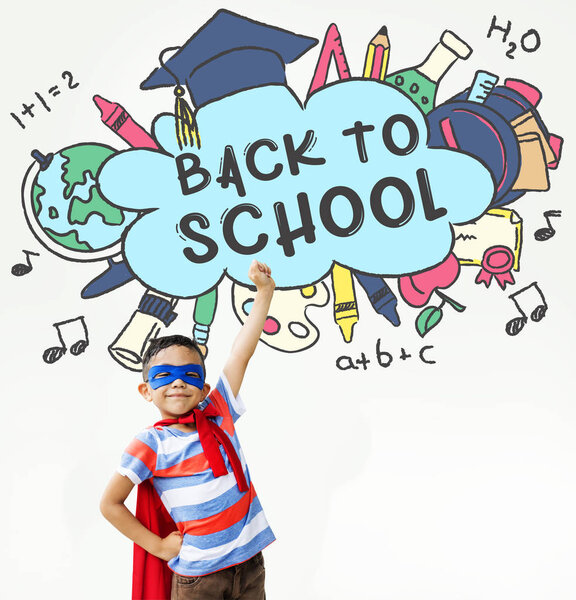 Superhero Little Boy 