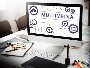 Bilgisayar çalışma yerinde