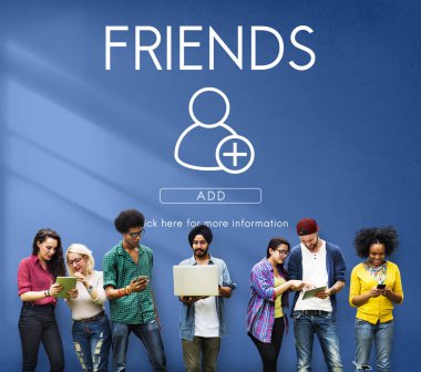 Farklı devisces kullanan öğrenciler