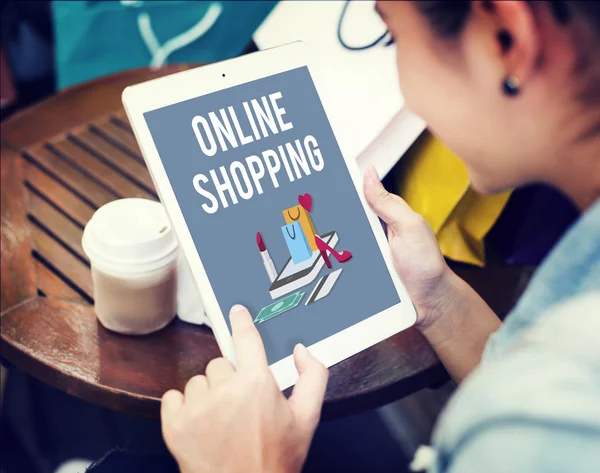 Shopping Online Concept — Stock Photo, Image