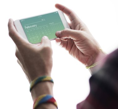 Dijital cihaz ekranında kavramı 