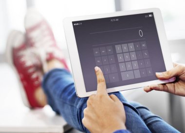 kişi tarama dijital tablet  