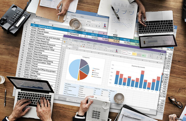 Business people discussing at meeting