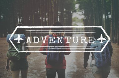 arkadaşlarım birlikte hiking