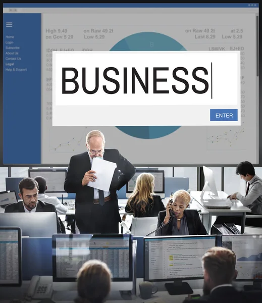 Business people working — Stock Photo, Image