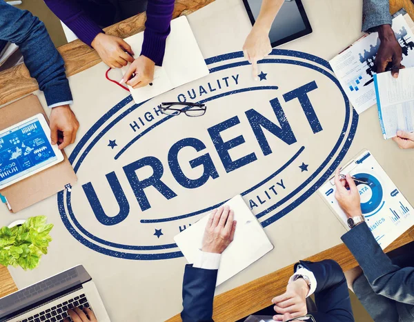 Gli uomini d'affari che lavorano al Meeting — Foto Stock