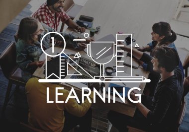 Öğrenciler birlikte öğrenme