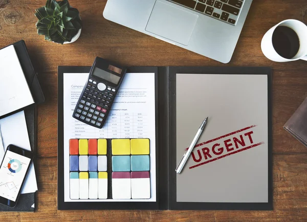 Office workplace table — Stock Photo, Image