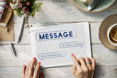 kadın tarama dijital tablet