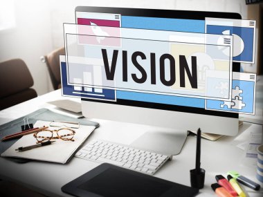 Bilgisayar çalışma yerinde