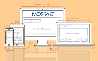 Web sitesi tasarım şablonu