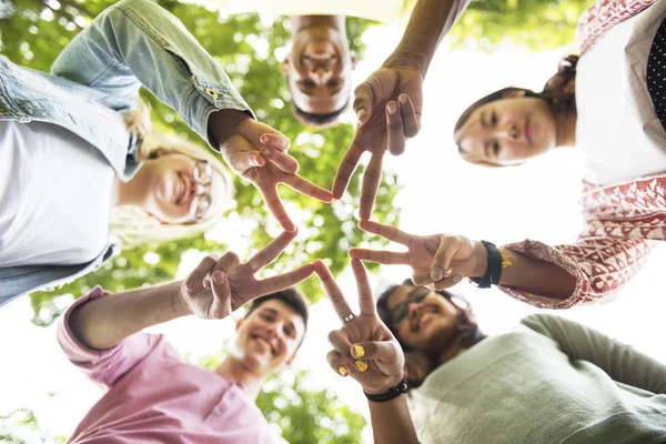 Diversiteit studenten Concept — Stockfoto