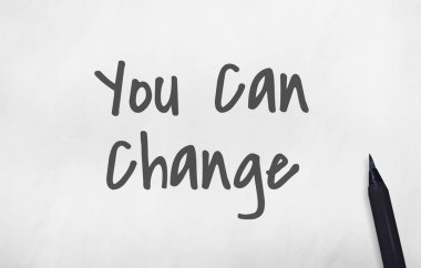 siyah kalemi kağıt üzerinde yazıt 