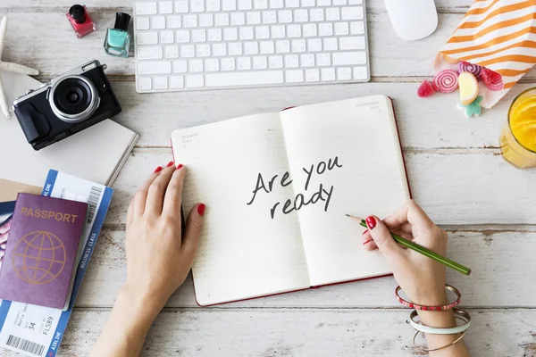 Günlüğe yazan kadın