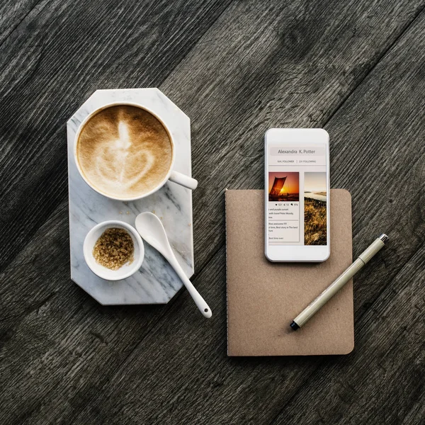 Café-Konzept — Stockfoto