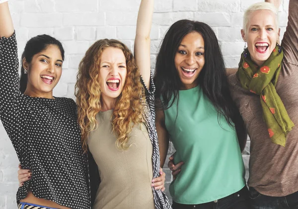 Retrato de la diversidad Mujeres — Foto de Stock