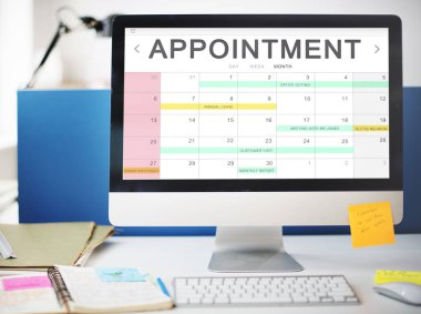 Bilgisayar çalışma yerinde