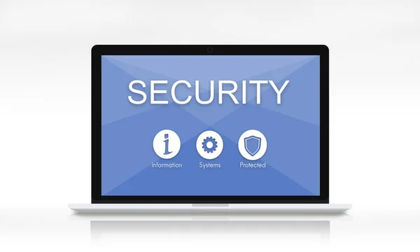 Design Template with Security — Stock Photo, Image