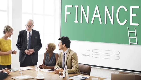 Business Team Working in Office — Stock Photo, Image