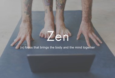 Yoga yapan biri