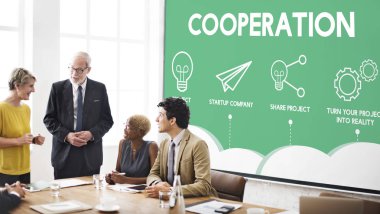 çalışan iş adamları