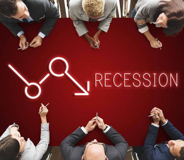 Деловые люди обсуждают на встрече