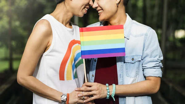 Pareja de lesbianas Momentos — Foto de Stock