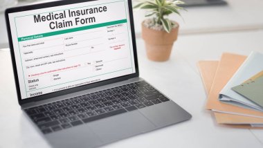 Monitör kavramı tıbbi sigorta talep formu