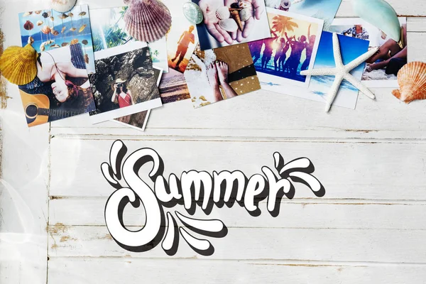 Begreppet sommarsemester — Stockfoto