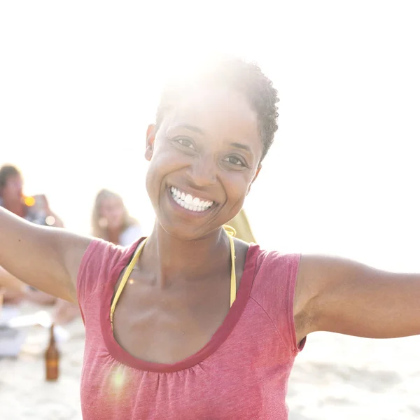 Beautiful African Woman — Stock Photo, Image