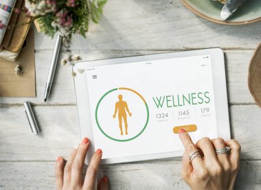 kadın tarama dijital tablet