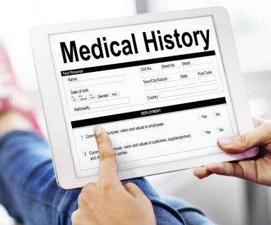 kişi tarama dijital tablet  