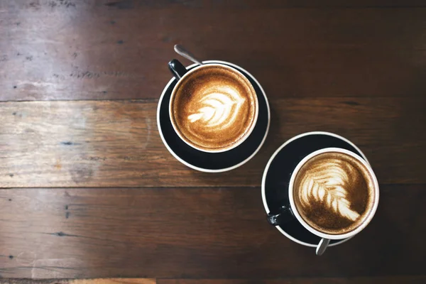 Kaffe och dryck i Cafe — Stockfoto
