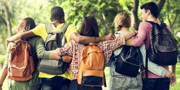 Diversidade Conceito dos estudantes — Fotografia de Stock