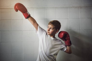 Çocuk eğitim boks Exercis