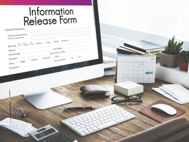 bilgisayar monitöründe çalışma alanı tablosu