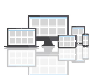 Dijital cihazlar ile tasarım şablonu