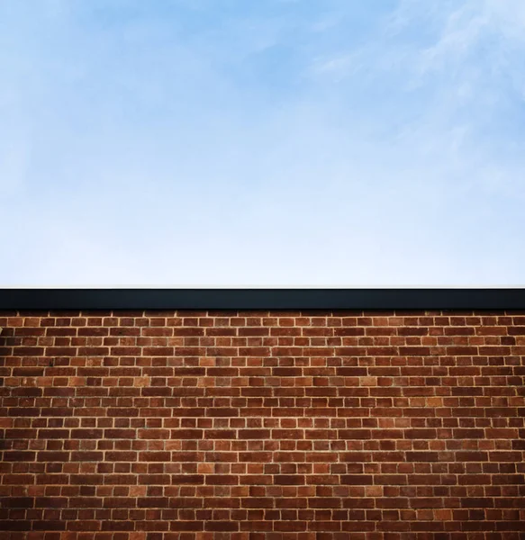 Mur de briques à l'extérieur — Photo