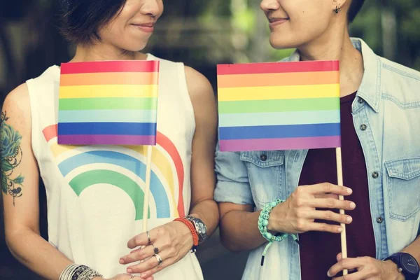 Pareja de lesbianas Momentos — Foto de Stock