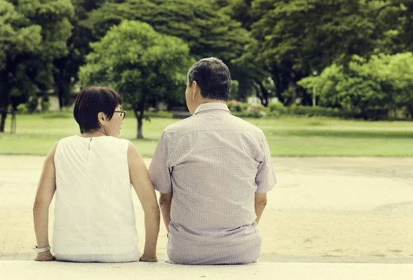 Concetto di coppia senior — Foto Stock