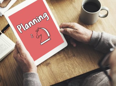 kişi dijital Gadget'ı kullanma