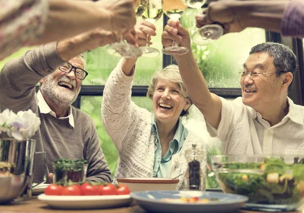 Jubilación de Mayores Reúnete — Foto de Stock